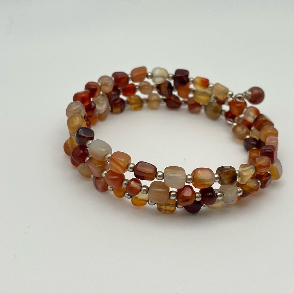 Multi-Band Stone Bracelet